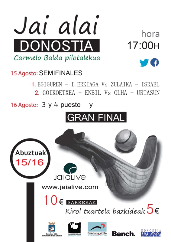 Campeonato de Cesta Punta Profesional "Ciudad San Sebastián"