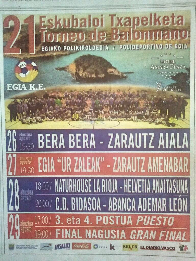 XXI Torneo Egia de Balonmano