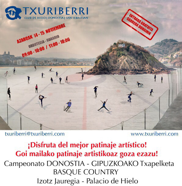 Open Patinaje Artístico sobre Hielo Gipuzkoa-San Sebastián