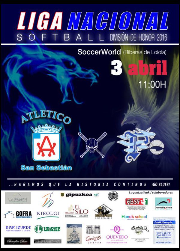 D.H. femenina de Softbol: ATLÉTICO SS-CS FENIX