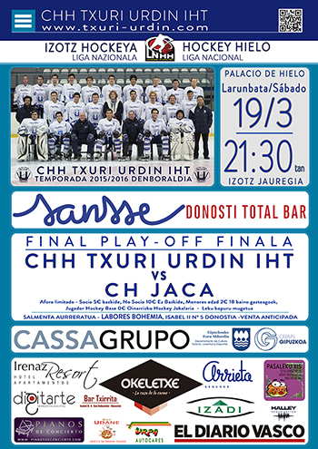Finales Play-Off: CHH Txuri Urdin - Jaca
