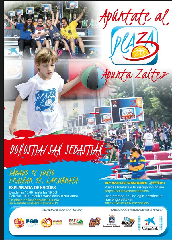 Plaza 3 x3 baloncesto