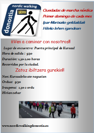 Hilabete bakoitzeko lehen igandeetako elkarretaratzea